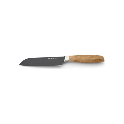 Echtwerk Nóż Santoku &quot;Classic&quot; w kolorze jasnobrązowo-czarnym - dł. 28,9 cm ze sklepu Limango Polska w kategorii Noże kuchenne - zdjęcie 187826162