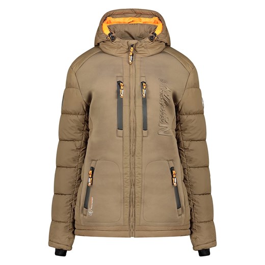 Geographical Norway Kurtka zimowa &quot;Beachwood&quot; w kolorze szarobrązowym Geographical Norway L wyprzedaż Limango Polska