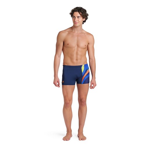 Arena Kąpielówki w kolorze granatowym ze wzorem Arena 6 okazyjna cena Limango Polska