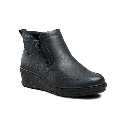 Botki Clara Barson WYL1877-5 Granatowy ze sklepu eobuwie.pl w kategorii Botki - zdjęcie 187826913