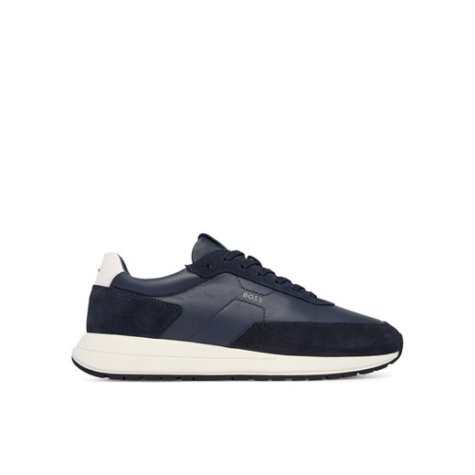 Sneakersy BOSS Vinston 50557837 Granatowy ze sklepu eobuwie.pl w kategorii Buty sportowe męskie - zdjęcie 187826943