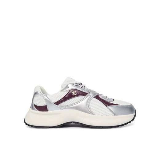 Sneakersy HUGO Starlit 50557849 Biały ze sklepu eobuwie.pl w kategorii Buty sportowe damskie - zdjęcie 187826951