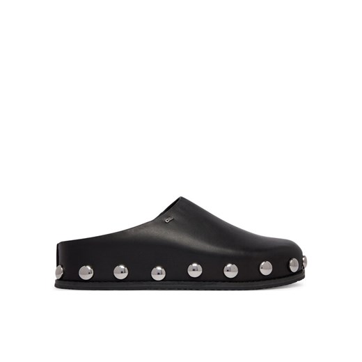 Klapki MICHAEL Michael Kors Hensley Mule 40R6HLFP1L Czarny ze sklepu eobuwie.pl w kategorii Klapki damskie - zdjęcie 187826954