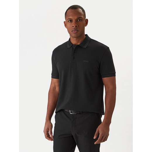 BOSS Polo Paddy 50469055 Granatowy Regular Fit ze sklepu MODIVO w kategorii T-shirty męskie - zdjęcie 187828112