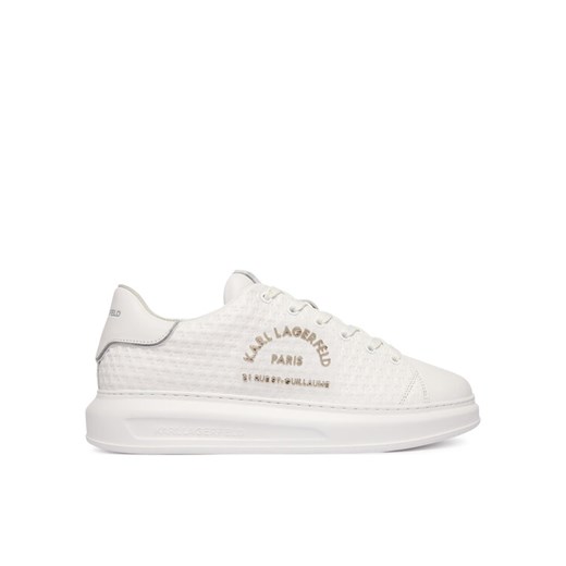 KARL LAGERFELD Sneakersy Kapri KL52536K Biały ze sklepu MODIVO w kategorii Buty sportowe męskie - zdjęcie 187828122