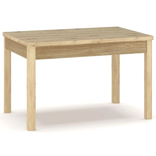 Prostokątny stół rozkładany ryflowany dąb artisan Z5-L01 ze sklepu Edinos.pl w kategorii Stoły - zdjęcie 187829464
