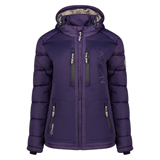 Geographical Norway Kurtka zimowa &quot;Beachwood&quot; w kolorze fioletowym ze sklepu Limango Polska w kategorii Kurtki damskie - zdjęcie 187830611