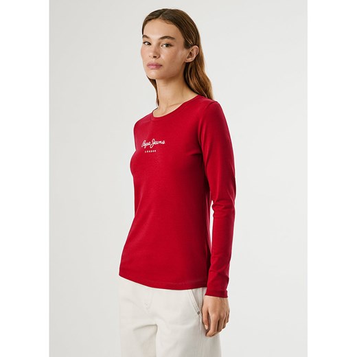 Pepe Jeans Koszulka &quot;New Virginia&quot; w kolorze czerwonym Pepe Jeans S wyprzedaż Limango Polska