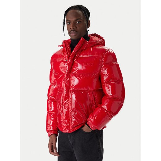 HUGO Kurtka zimowa Baro2541 50549355 Czerwony Regular Fit ze sklepu MODIVO w kategorii Kurtki męskie - zdjęcie 187831002