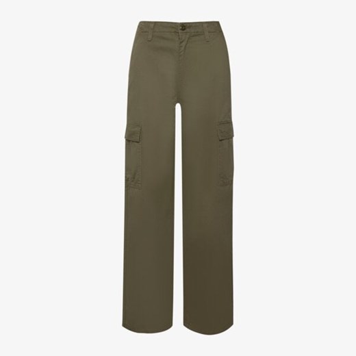 levi&#039;s spodnie 94 baggy cargo greens a47070002 ze sklepu 50style.pl w kategorii Spodnie damskie - zdjęcie 187831091