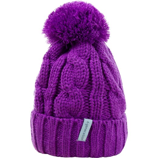 Döll Dzianinowa czapka w kolorze fioletowym Döll 55 cm wyprzedaż Limango Polska