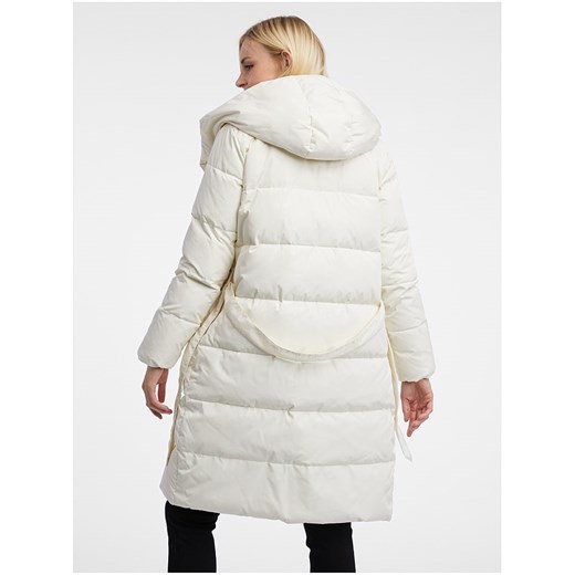 orsay Kurtka zimowa w kolorze kremowym 38 wyprzedaż Limango Polska