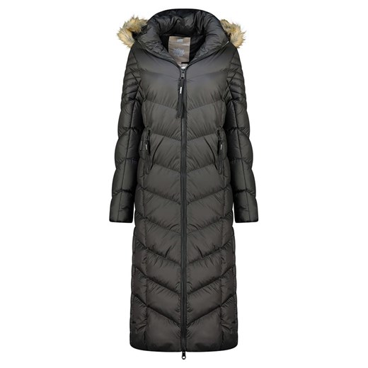 Geographical Norway Płaszcz zimowy &quot;Capucine&quot; w kolorze czarnym Geographical Norway XL promocyjna cena Limango Polska