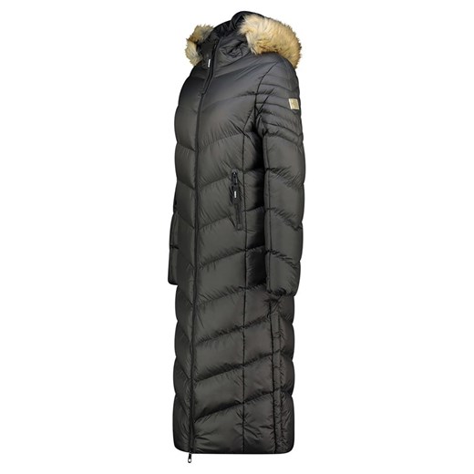 Geographical Norway Płaszcz zimowy &quot;Capucine&quot; w kolorze czarnym Geographical Norway XL wyprzedaż Limango Polska