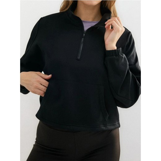 Sinsay - Bluza pullover - czarny ze sklepu Sinsay w kategorii Bluzy damskie - zdjęcie 187832310