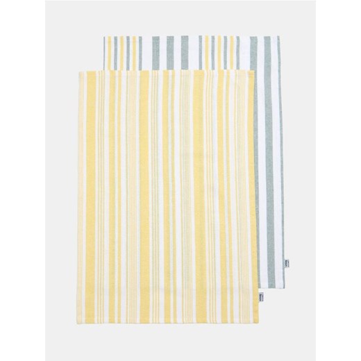 Sinsay - Ścierki kuchenne 2 pack - czarny ze sklepu Sinsay w kategorii Fartuchy kuchenne - zdjęcie 187832342