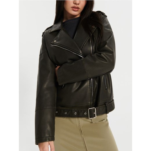 Sinsay - Kurtka ramoneska - czarny ze sklepu Sinsay w kategorii Kurtki damskie - zdjęcie 187832374