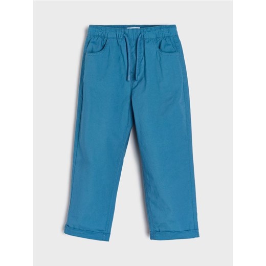 Sinsay - Jeansy wiązane w talii - mid blue ze sklepu Sinsay w kategorii Spodnie chłopięce - zdjęcie 187832394