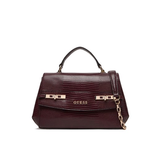 Torebka Guess Melinda HWKL99 33200 Bordowy ze sklepu eobuwie.pl w kategorii Kuferki - zdjęcie 187846770