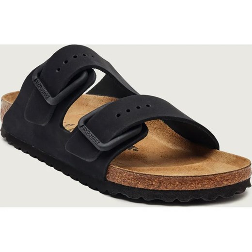 Birkenstock Skórzane klapki Arizona Wire Buckle | narrow fit ze sklepu Gomez Fashion Store w kategorii Klapki damskie - zdjęcie 187847561