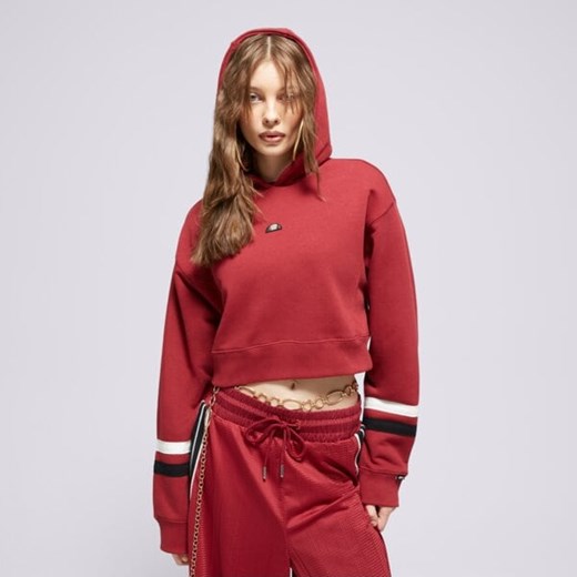 ellesse bluza z kapturem barnes brgnd cropped hoody sgv20145800 ze sklepu 50style.pl w kategorii Bluzy damskie - zdjęcie 187848382