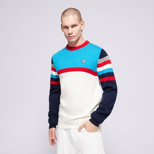 fila sweter lorenzo fw24mh003130 ze sklepu 50style.pl w kategorii Swetry męskie - zdjęcie 187848644