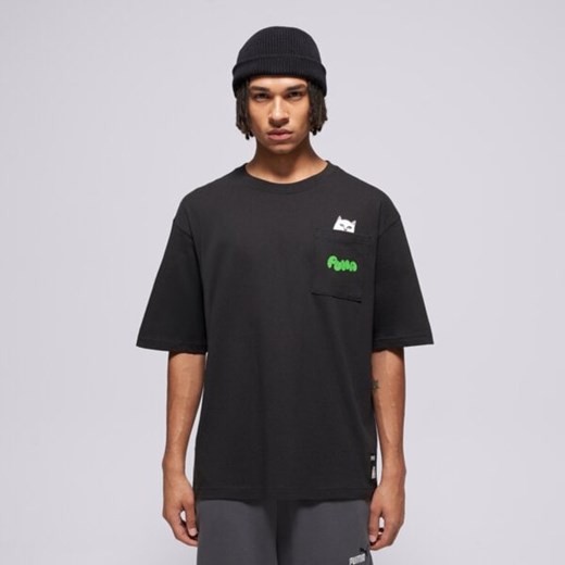 puma t-shirt puma x ripndip relaxed pocket tee 633779 01 ze sklepu 50style.pl w kategorii T-shirty męskie - zdjęcie 187849041