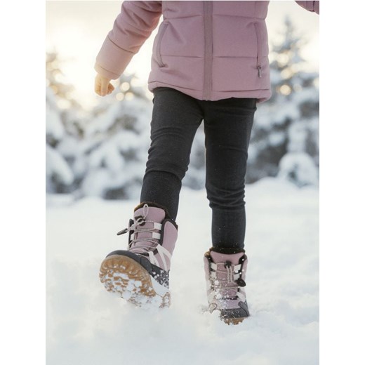 Sinsay - Śniegowce z elastycznymi sznurowadłami - różowy Sinsay 29 Sinsay