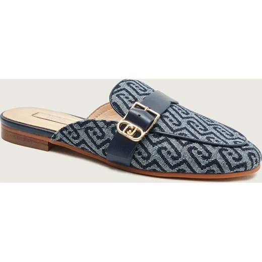 Liu Jo Mule EMEL 09 | z dodatkiem skóry ze sklepu Gomez Fashion Store w kategorii Klapki damskie - zdjęcie 187851304
