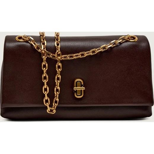 Marc Jacobs Skórzana torebka na ramię The Dual Chain Mini Bag ze sklepu Gomez Fashion Store w kategorii Listonoszki - zdjęcie 187851330