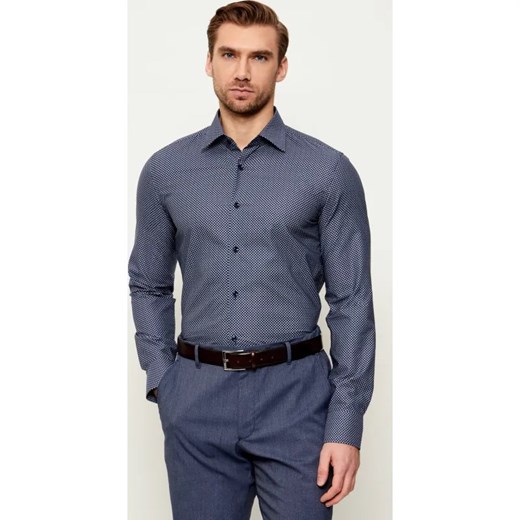 BOSS BLACK Koszula H-HANK-K-C1-261 | Slim Fit ze sklepu Gomez Fashion Store w kategorii Koszule męskie - zdjęcie 187851333