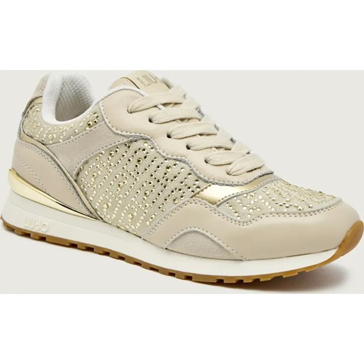 Liu Jo Sneakersy MAXI WONDER LOW 02 | z dodatkiem skóry ze sklepu Gomez Fashion Store w kategorii Buty sportowe damskie - zdjęcie 187851343