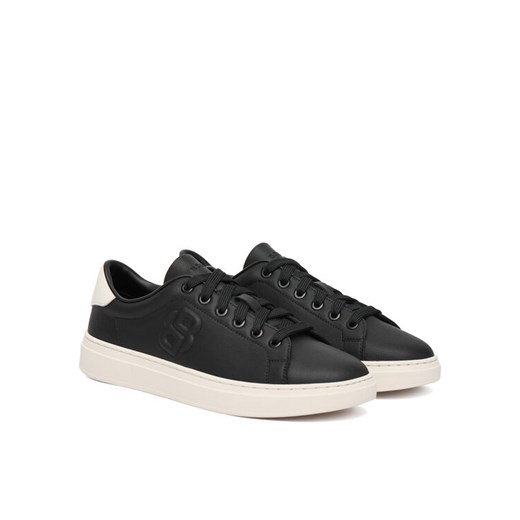 BOSS Sneakersy Kieran 50557926 Czarny ze sklepu MODIVO w kategorii Buty sportowe damskie - zdjęcie 187851683