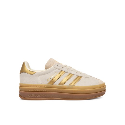adidas Sneakersy Gazelle Bold IH6781 Beżowy ze sklepu MODIVO w kategorii Buty sportowe damskie - zdjęcie 187851710