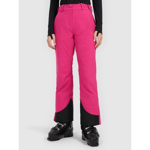 Damskie spodnie narciarskie 4F 4FWAW25TFTRF0941 - różowe XL Sportstylestory.com