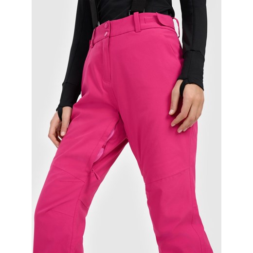 Damskie spodnie narciarskie 4F 4FWAW25TFTRF0941 - różowe S Sportstylestory.com