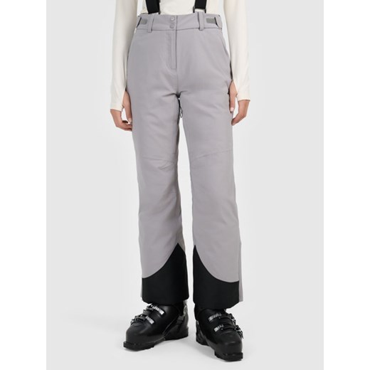 Damskie spodnie narciarskie 4F 4FWAW25TFTRF0941 - szare S Sportstylestory.com
