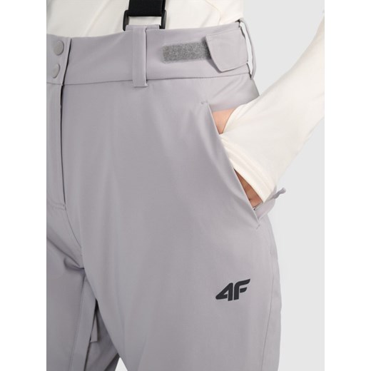 Damskie spodnie narciarskie 4F 4FWAW25TFTRF0941 - szare S Sportstylestory.com