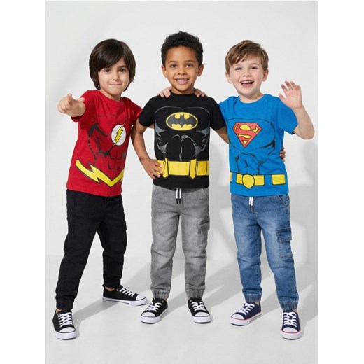 Sinsay - Koszulki 3 pack Superman - wielobarwny ze sklepu Sinsay w kategorii T-shirty chłopięce - zdjęcie 187852784