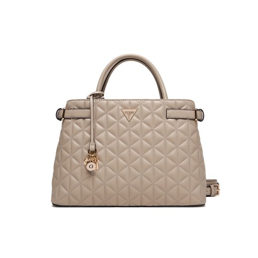 Torebka Guess Paisleigh HWQG98 83060 Beżowy ze sklepu eobuwie.pl w kategorii Kuferki - zdjęcie 187852801