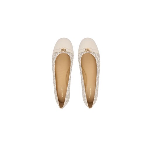 Baleriny MICHAEL Michael Kors Mandy Flat 40F5MAFP1L Écru Michael Michael Kors 39 eobuwie.pl
