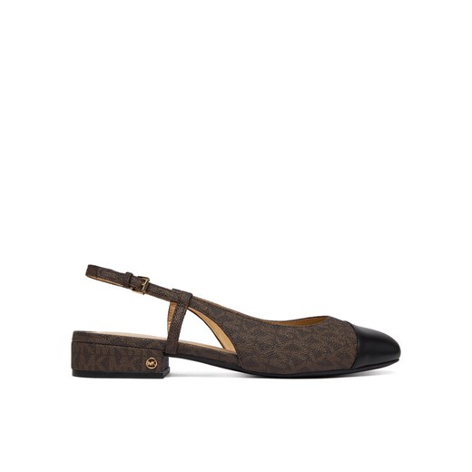 MICHAEL Michael Kors Sandały Perla Flex Sling Fat 40T5PLFS1B Brązowy ze sklepu MODIVO w kategorii Sandały damskie - zdjęcie 187853012