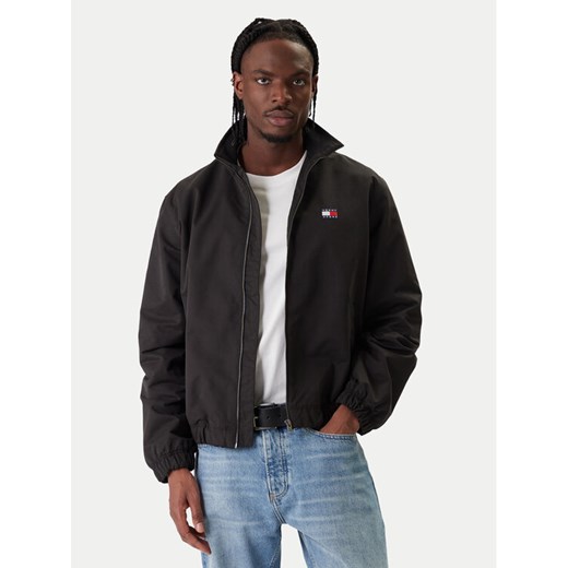 Tommy Jeans Kurtka przejściowa Essential DM0DM22720 Czarny Regular Fit ze sklepu MODIVO w kategorii Kurtki męskie - zdjęcie 187854052