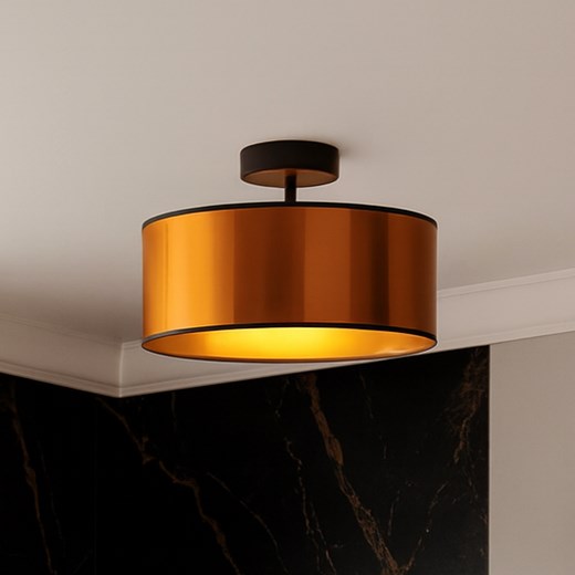 Miedziany plafon do kuchni WENECJA MIRROR fi - 30 cm ze sklepu Lysne w kategorii Lampy sufitowe - zdjęcie 187855171