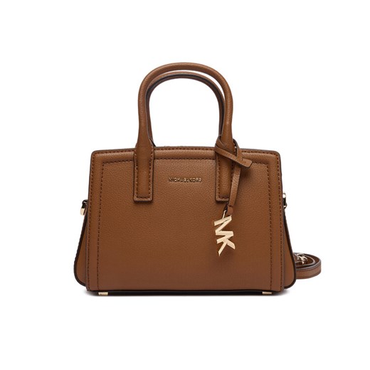 Torebka MICHAEL Michael Kors 32F5G9IC0L Brązowy ze sklepu eobuwie.pl w kategorii Kuferki - zdjęcie 187855453