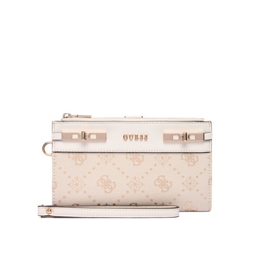 Portfel Guess Melinda Logo Slg SWJP99 02157 Écru ze sklepu eobuwie.pl w kategorii Portfele damskie - zdjęcie 187855483