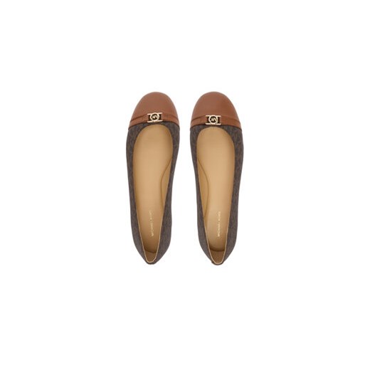 Baleriny MICHAEL Michael Kors Mandy Flat 40F5MAFP1L Brązowy Michael Michael Kors 40 eobuwie.pl