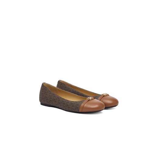 Baleriny MICHAEL Michael Kors Mandy Flat 40F5MAFP1L Brązowy Michael Michael Kors 40 eobuwie.pl