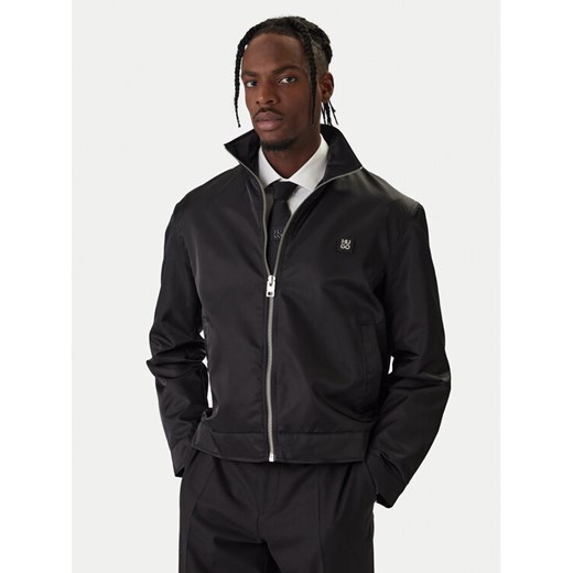 HUGO Kurtka przejściowa Bapono 50552664 Czarny Regular Fit ze sklepu MODIVO w kategorii Kurtki męskie - zdjęcie 187855751