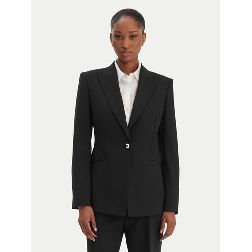 HUGO Marynarka Abire 50565362 Czarny Regular Fit ze sklepu MODIVO w kategorii Marynarki damskie - zdjęcie 187855812